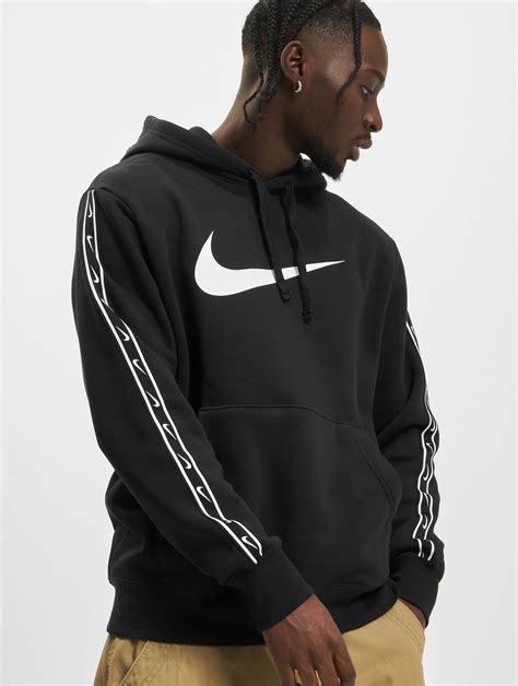 schwarzer nike hoodie herren mit symbol klein|Herren Schwarz Hoodies .